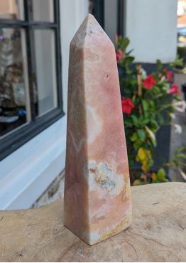 Super Obelisk Roze Amethist extra kwaliteit