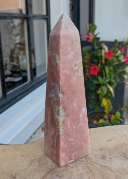 Super Obelisk Roze Amethist extra kwaliteit